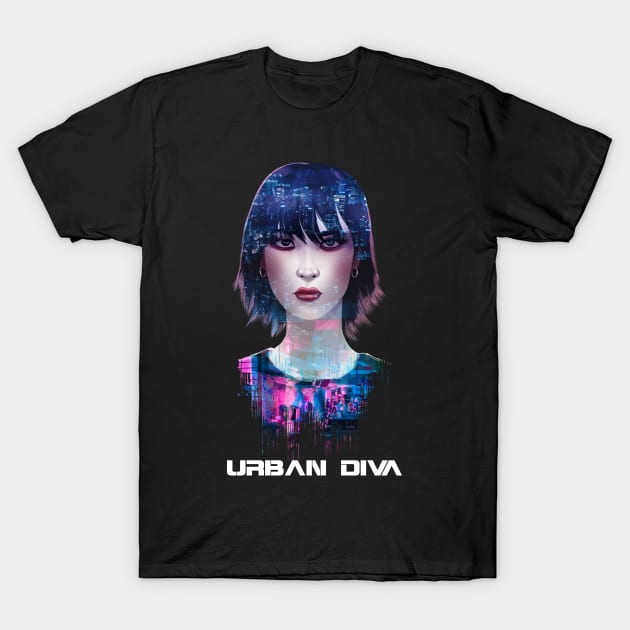 Urban diva 02 T-Shirt by raulovsky